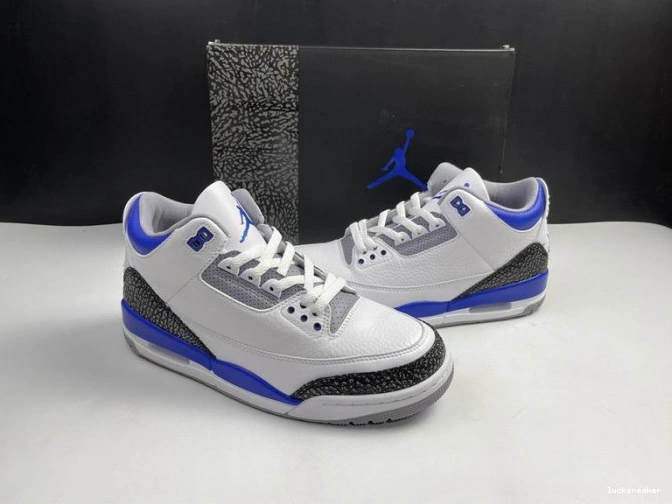 Cheap LUCY CT8532-145 3 Racer Blue Air Jordan 0811